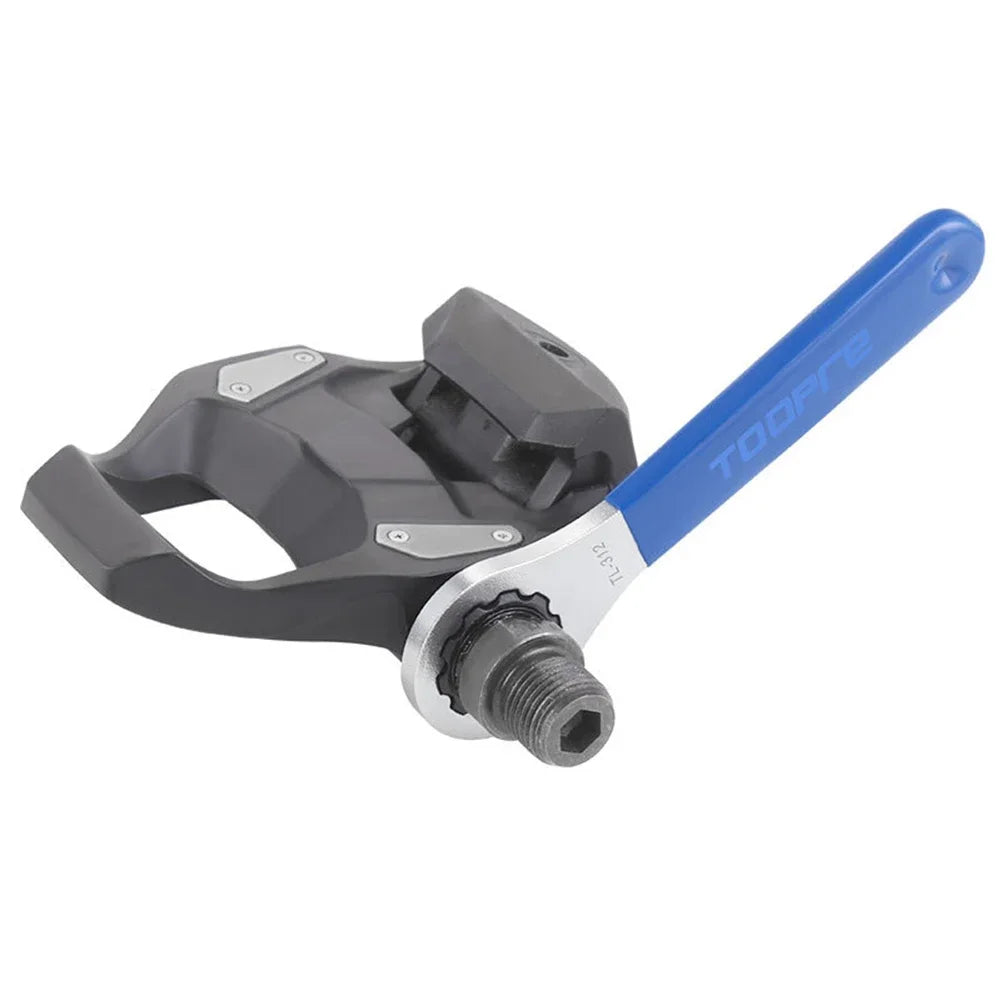 TOOPRE Bicycle Pedal Disassembly Tools Mountain Road Bike Lock Pedal Axle Spindle Shaft Installation Removal for 10-teeth Pedals