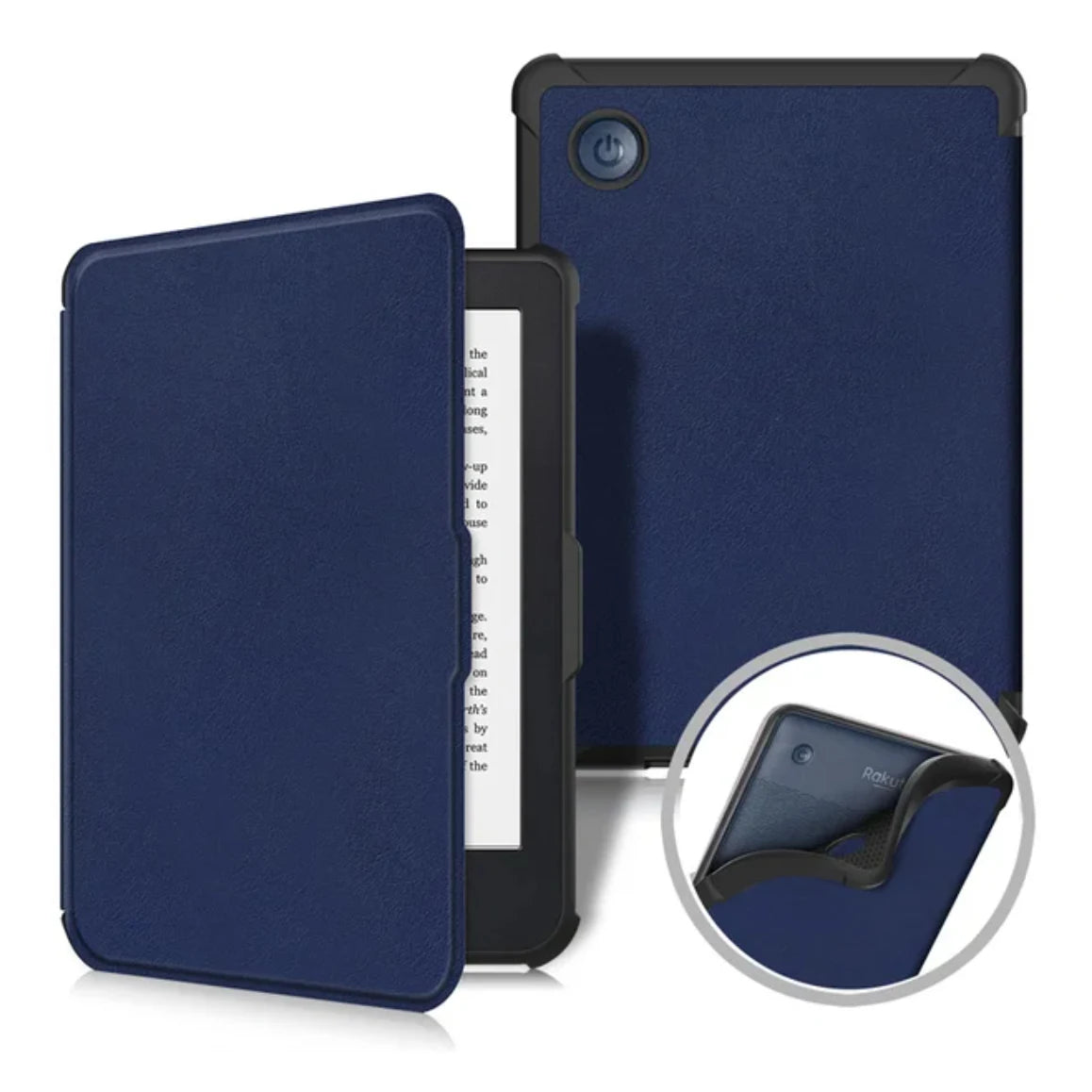 For Kobo Clara BW / Clara Colour 2024 Case 6 inch Auto Wake Sleep PU Leather Cover Soft Magnetic Ereader Hoesje N365 N367 Funda