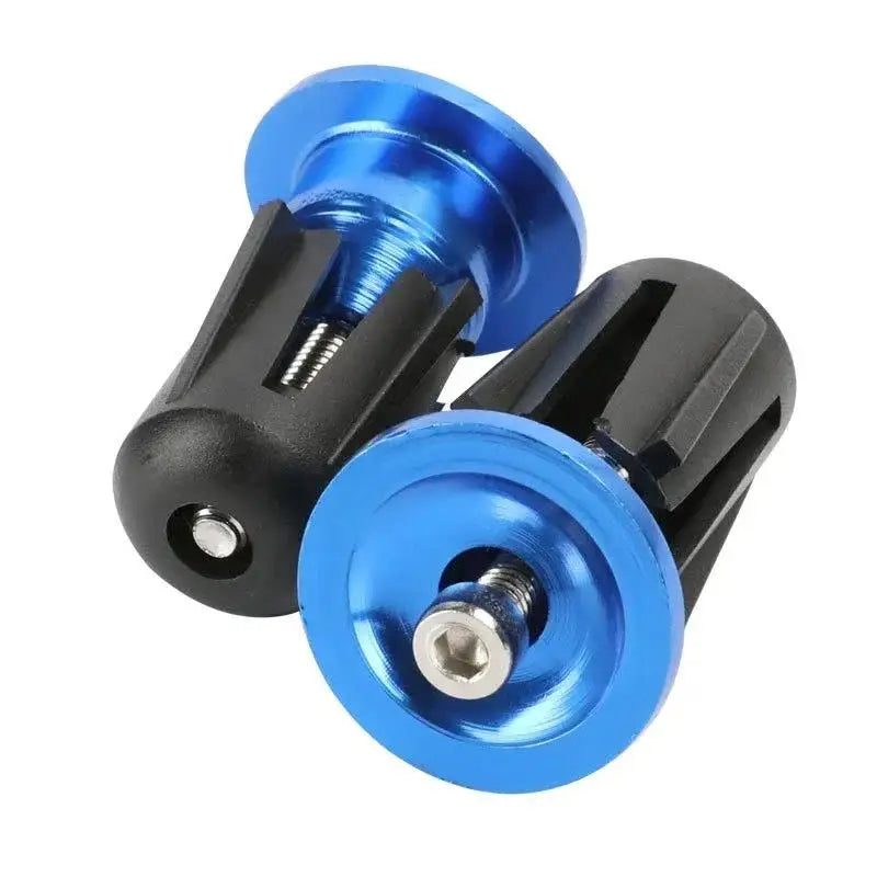 Bike Handlebar End Plugs Aluminum Alloy Mountain Road Bicycle Handlebar End Cap Multi-color Cycling Handlebar Accessories