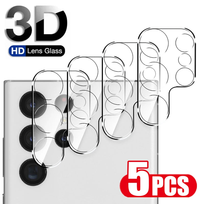 9H Camera Lens Protector For Samsung Galaxy S25 S24 S23 S22 S21 Plus Ultra S20FE Lens Cover Tempered Glass for Samsung S24 S25U