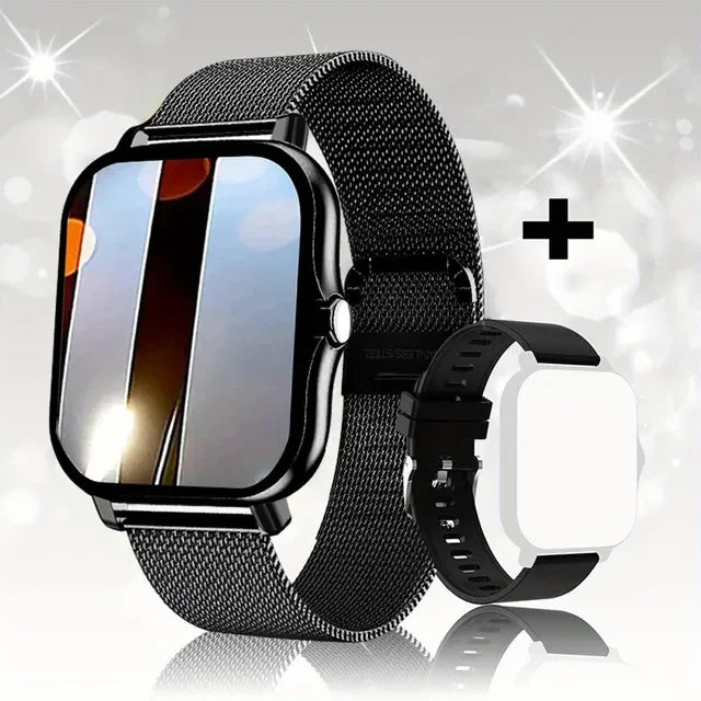 1.83'' Sports Smart Watch Fitness Health Monitor Waterproof Smartwatch Wireless Call Watches for Men Women IOS Xiaomi 2024