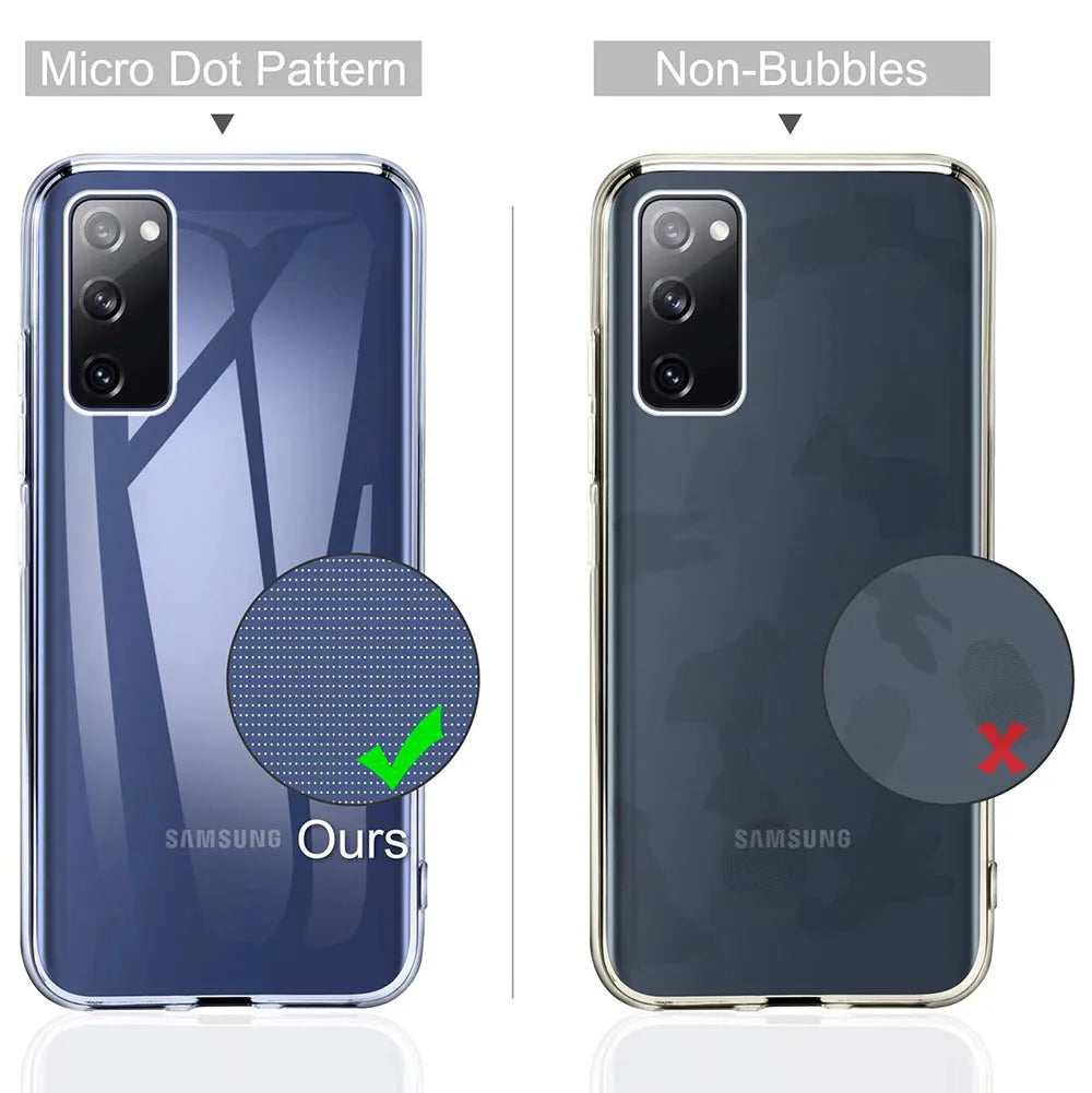 Ultra Thin Soft Case For Samsung Galaxy S23 S22 S21 S20 Note 20 Ultra 10 S10 S9 Plus 9 8 Clear Silicone Back Case Cover Shell