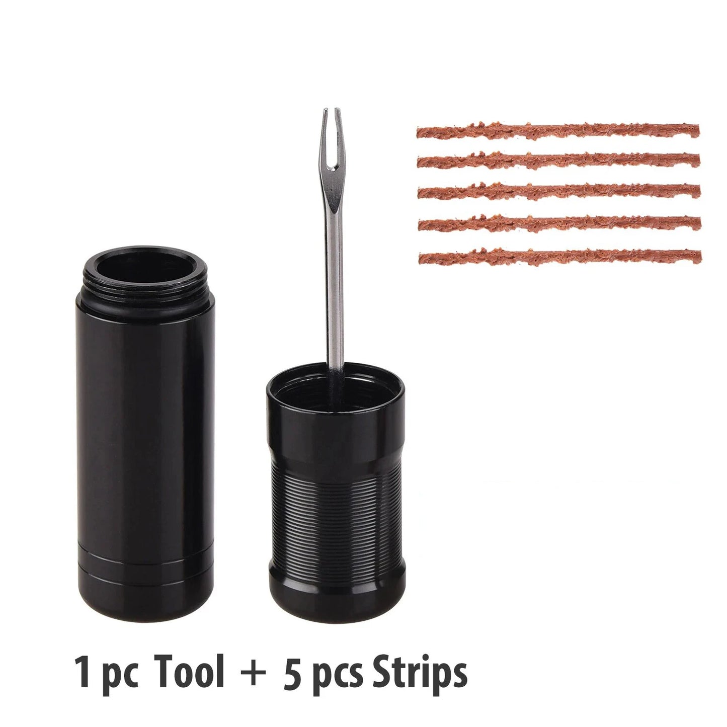 Bicycle Tire Puncture Repair Tool Kit Mini Bike Tubeless Tire Repair Tools MTB Tyre Repairing Rubber Strips Cycling Accessories