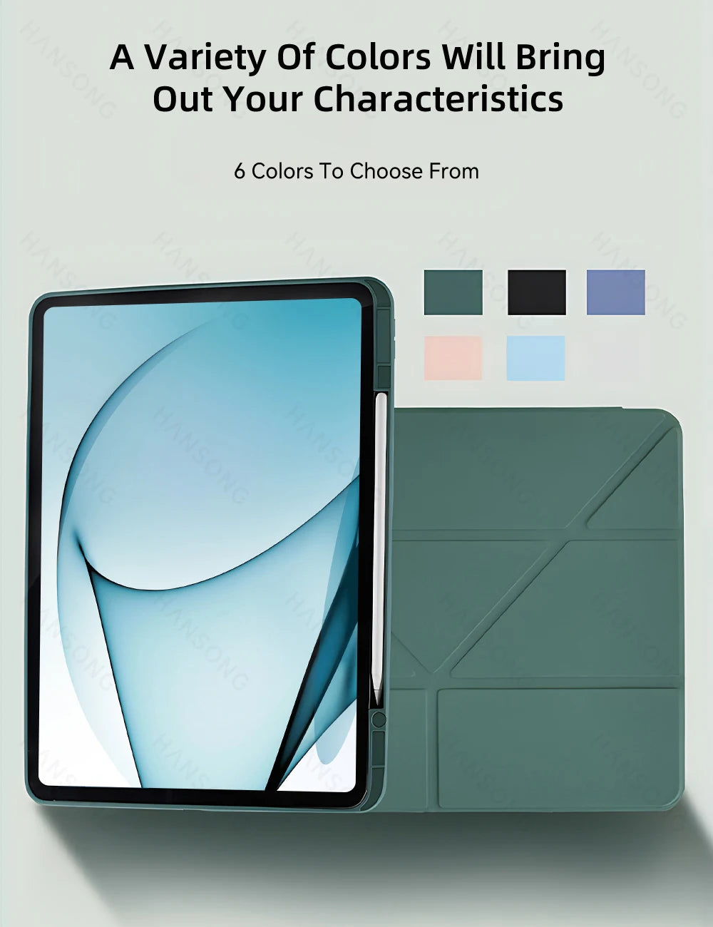 For Samsung Galaxy Tab Case for Samsung Tab A8 10.5 S6 Lite 10.4 S7 S8 S9 11 Cover for S7 Plus S7 FE S8 Plus S9 Plus 12.4 Case