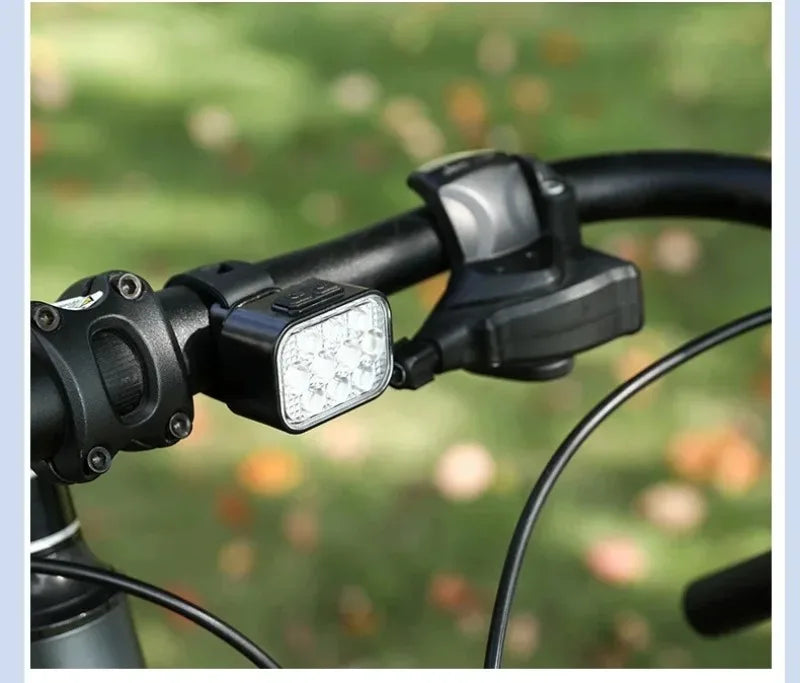 BUCKLOS Bicycle Rear Light Front Light 1100mAh LED COB Waterproof Bike Lamp USB Rechargeable Mtb Road Bike Taillights Bike Parts