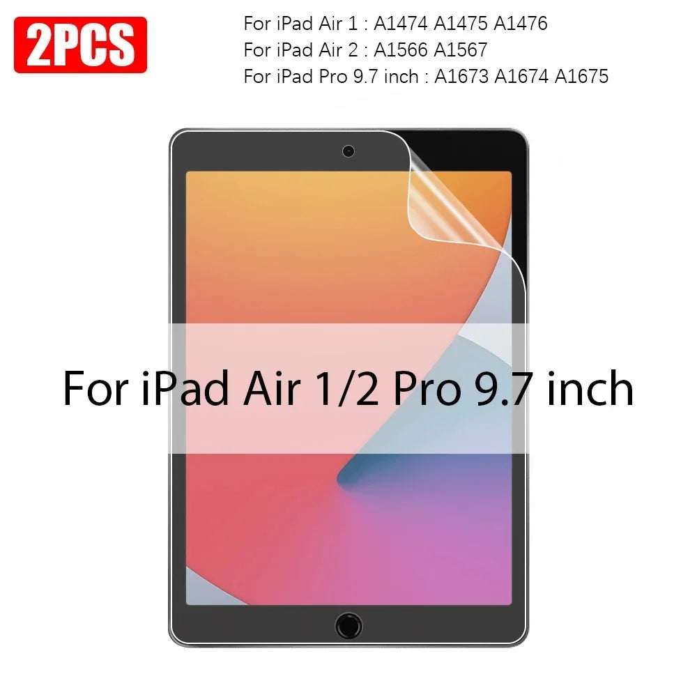 2Pcs/pack Paper Feel Screen Protector Painting Matte PET Film For iPad Pro 11 13 M4 12.9in Air Mini 8th 9th 10th Gen 9.7 10.9