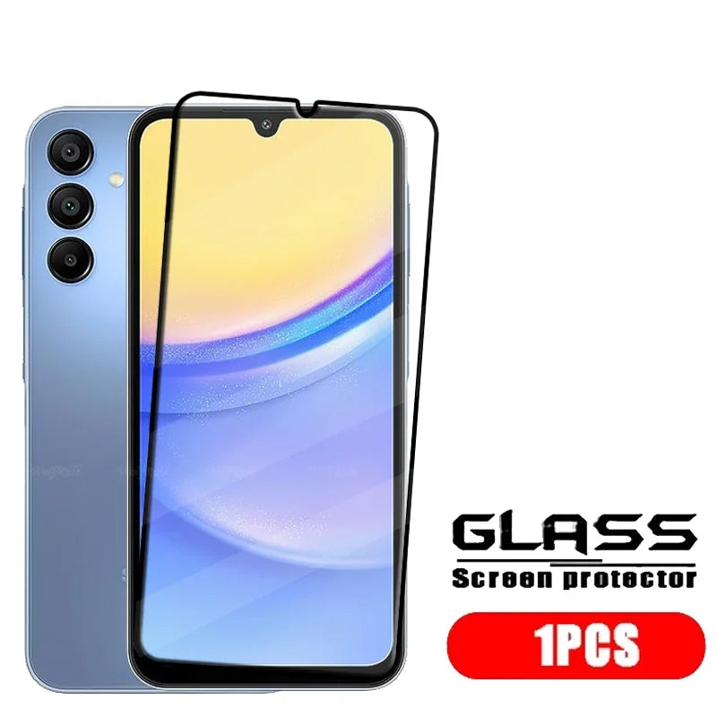 4PCS Full Cover Glass For Samsung A16 Glass Samsung Galaxy A16 Tempered Glass HD 9H Cover For Screen Protector Samsung A16 A 16