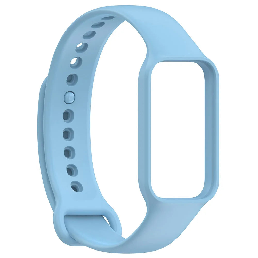 Silicone Wristband Strap For Xiaomi Smart Band 8 Active Bracelet Watchband for Redmi Band 2