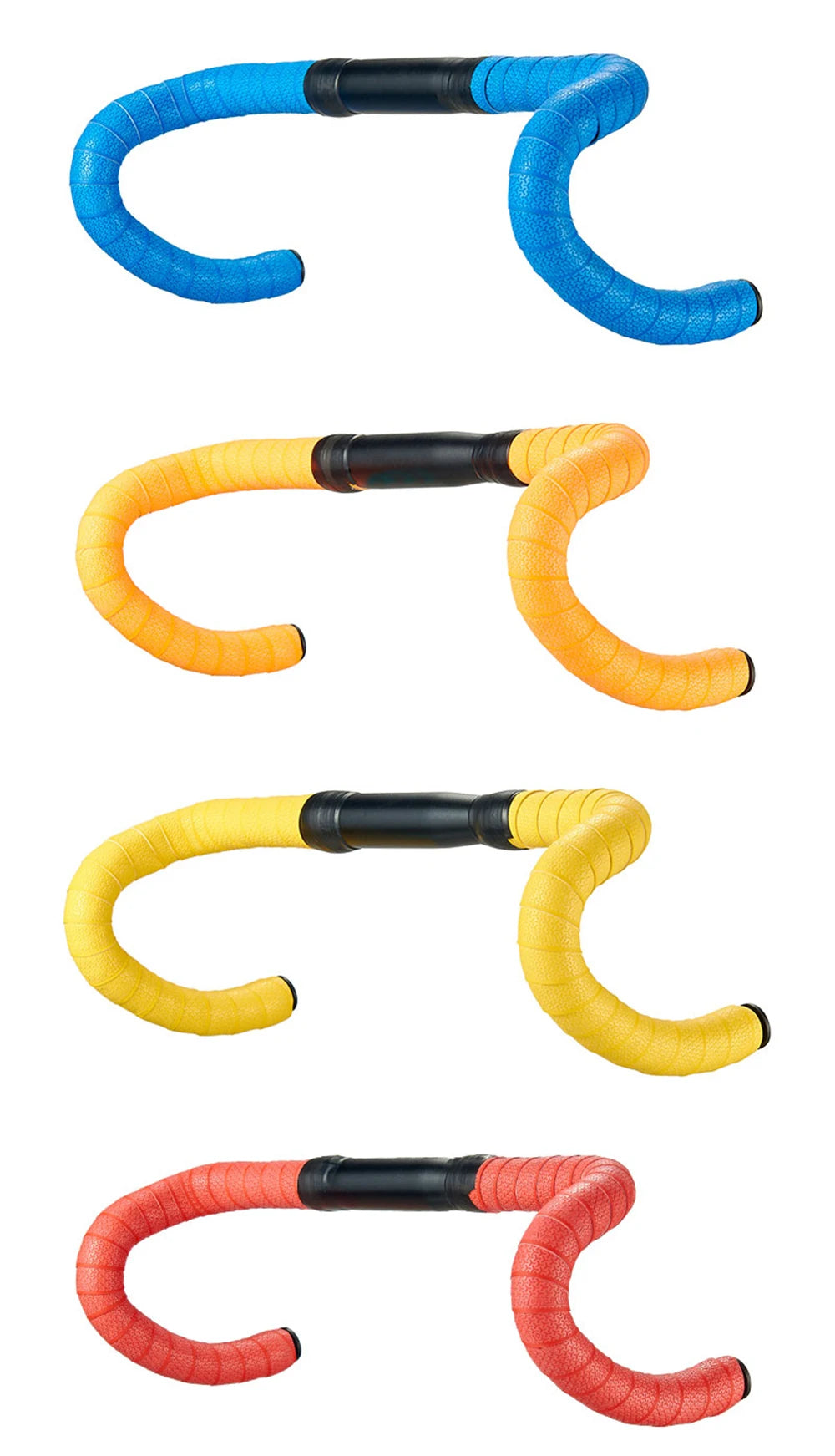 1Pair Road Bike Handlebar Tape Anti Slip Silica Gel Handlebar Tape Shock Absorption Cycling Bar Tape Bicycle Accessories