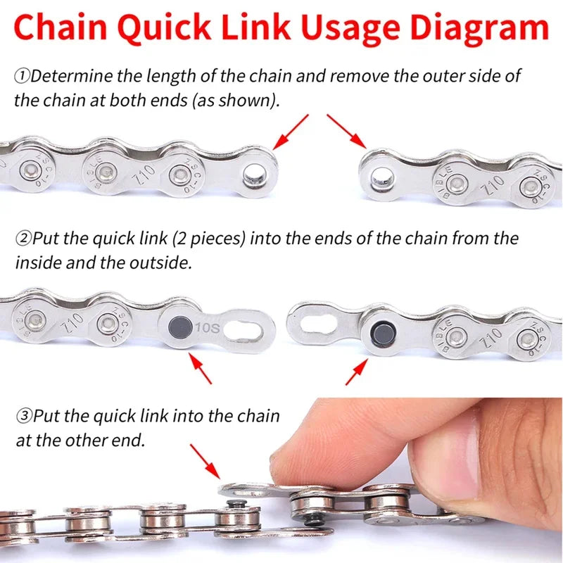 Bicycle Chain Link Pliers Repair Tool Potable MTB Chain Squeeze Plier Mini Bike Magic Buckle Quick Link Tool Bicycle Accessory