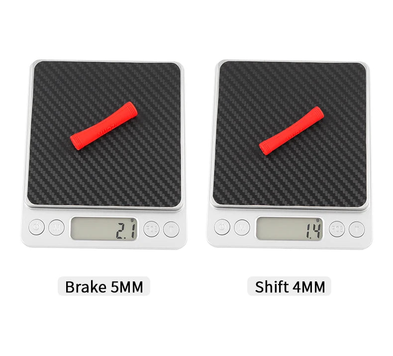 MUQZI 4/8pcs MTB Brake Shift Protection Sleeve Road Bike Frame Cable Housing Line Rubber Protector Cover Bicycle Accessories