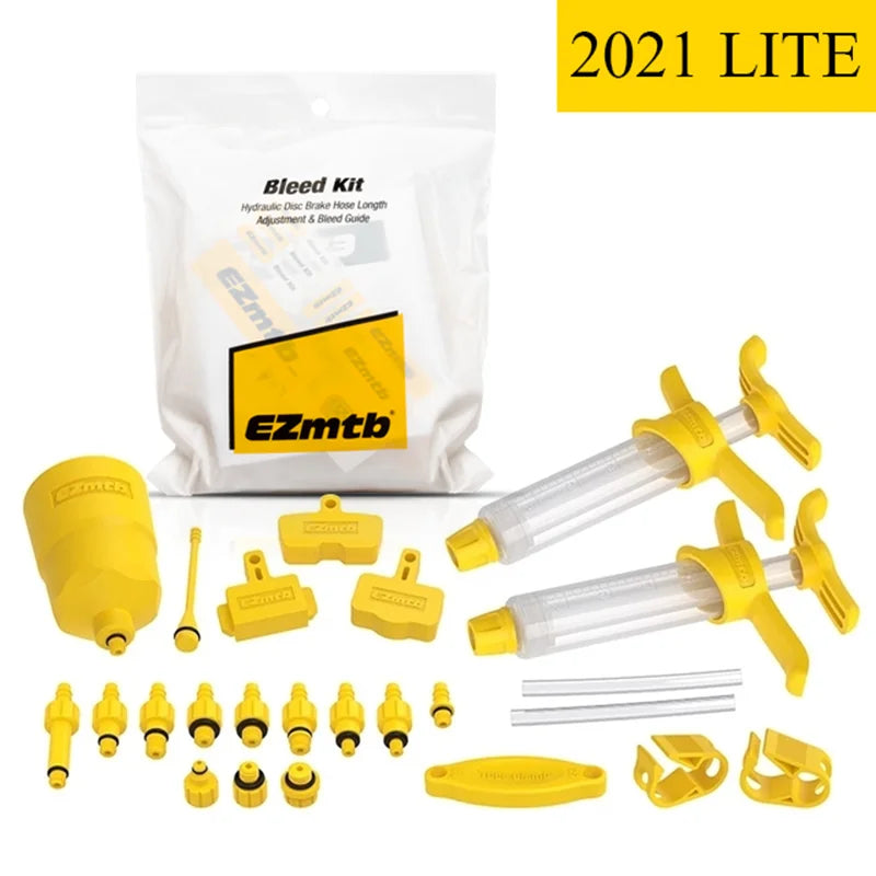 Bicycle Hydraulic Disc Brake Oil Bleed Kit Tools Ezmtb 2022 PRO For SHIMANO, SRAM, Avid, MAGURA 2021 Road MTB Bike Repair Tool