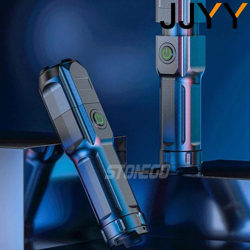 Mini Keychain Lamp Keychain Pocket Torch USB Rechargeable LED Light Flashlight Lamp Waterproof Keychain Light 1PC