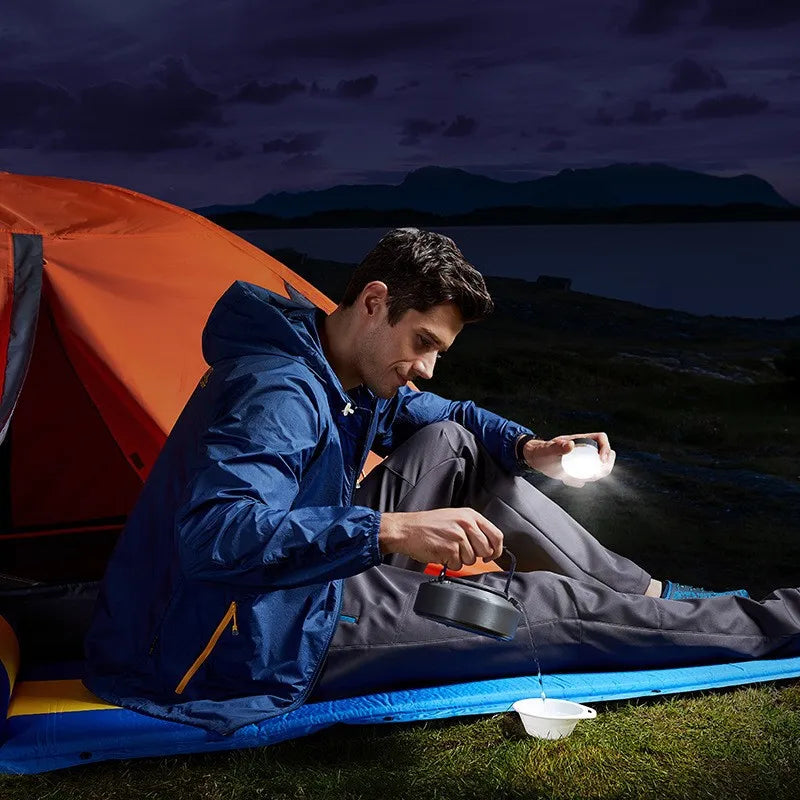 LED Lantern Portable Camping Light 3 Lighting Modes Camplights Hanging Rechargeable Outdoor Tent Home Emergency Lamp with Magnet
