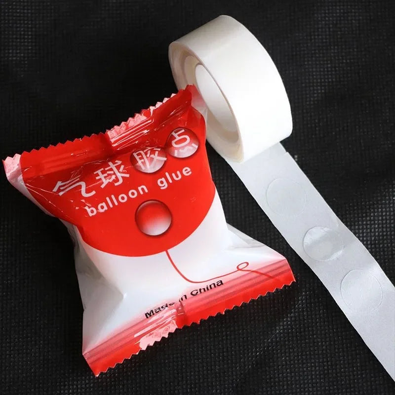 Double Sided Clear Sticky Point Tape Balloon Glue Dot Adhesive Birthday Wedding Party Balloons Glue Sticker Photoes Stand Arch