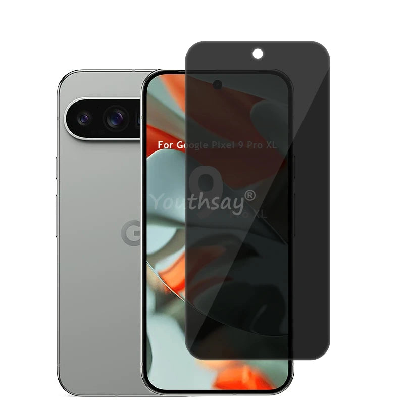 Privacy Screen Glass Google Pixel 9 Pro XL Glass Anti-Spy Protector Flim Pixel 9 Pro XL Tempered Glass Flim Pixel 9 Pro XL