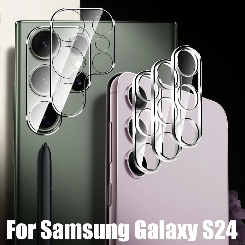 Tempered Glass for Samsung Galaxy S24 S25 Plus Ultra Camera Lens Protector Ultra Thin Anti-scatch Lens Cover for Samsung S24 S25