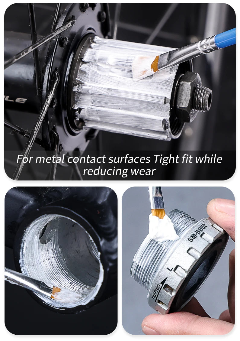 Lebycle Bicycle Interface Grease Mountain Road Bike Assembly Interface Paste Tower Base Hub Shaft Anti-abnormal Noise Lubricant