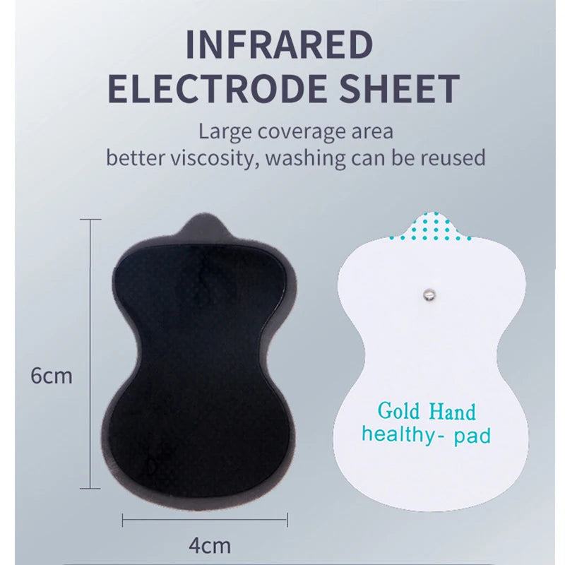 EMS Pulse Electric Muscle Stimulator Back Neck Body Massager Tens Acupuncture Meridian Physiotherapy Digital Massage Tools