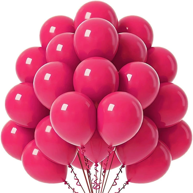 10-100Pcs Pearl Latex Balloon White Pink Blue Helium Ball Wedding Adult Birthday Party Decoration Baby Shower Globos