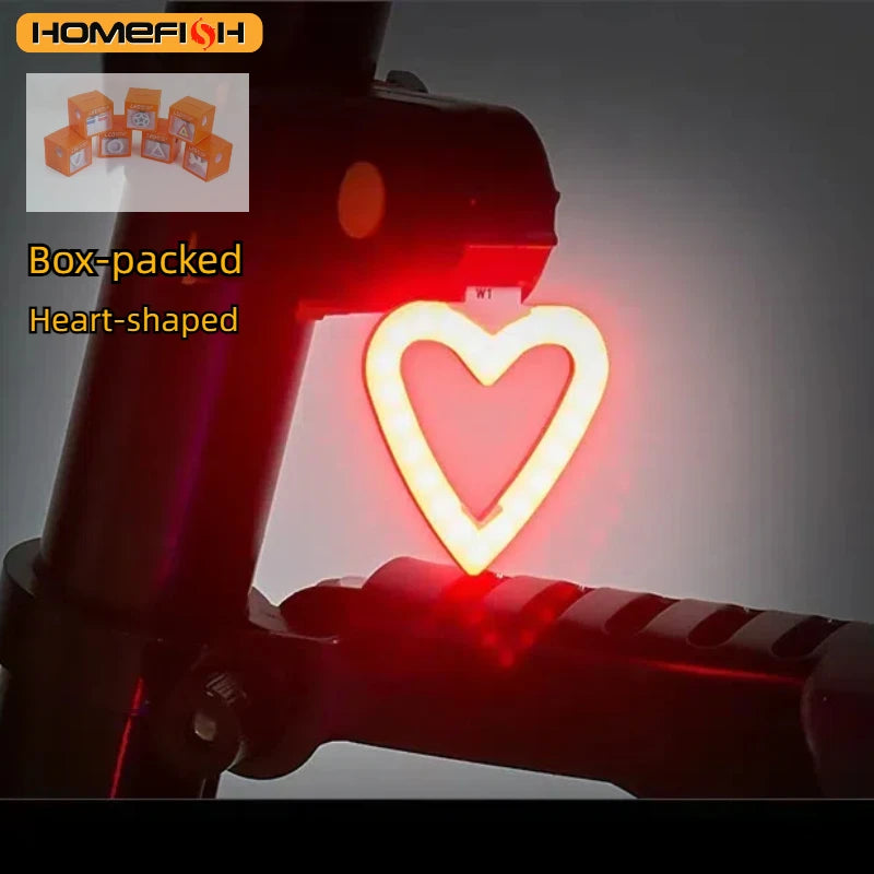 New Multi Lighting Modes Bicycle Taillight USB Rechargeable Led Bike Light Flash Tail Rear Lights for Mtb Bike Seatpost