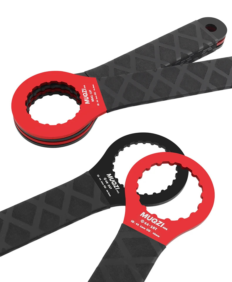 MUQZI Bottom Bracket Wrench MTB Tools Bicycle Repair Tools For SRAM DUB BSA30 T47 For Shimano XTR BB93 MT800 BBR60 BB9000