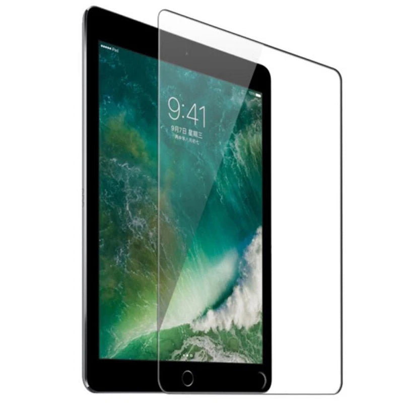 For iPad 10.2 9th 8th 7th Pro 9.7 10.5 10.9 11 Air Mini 6 5 4 3 2 1 7.9 2021 2020 2019 2018 2017 Tempered Glass Screen Protector