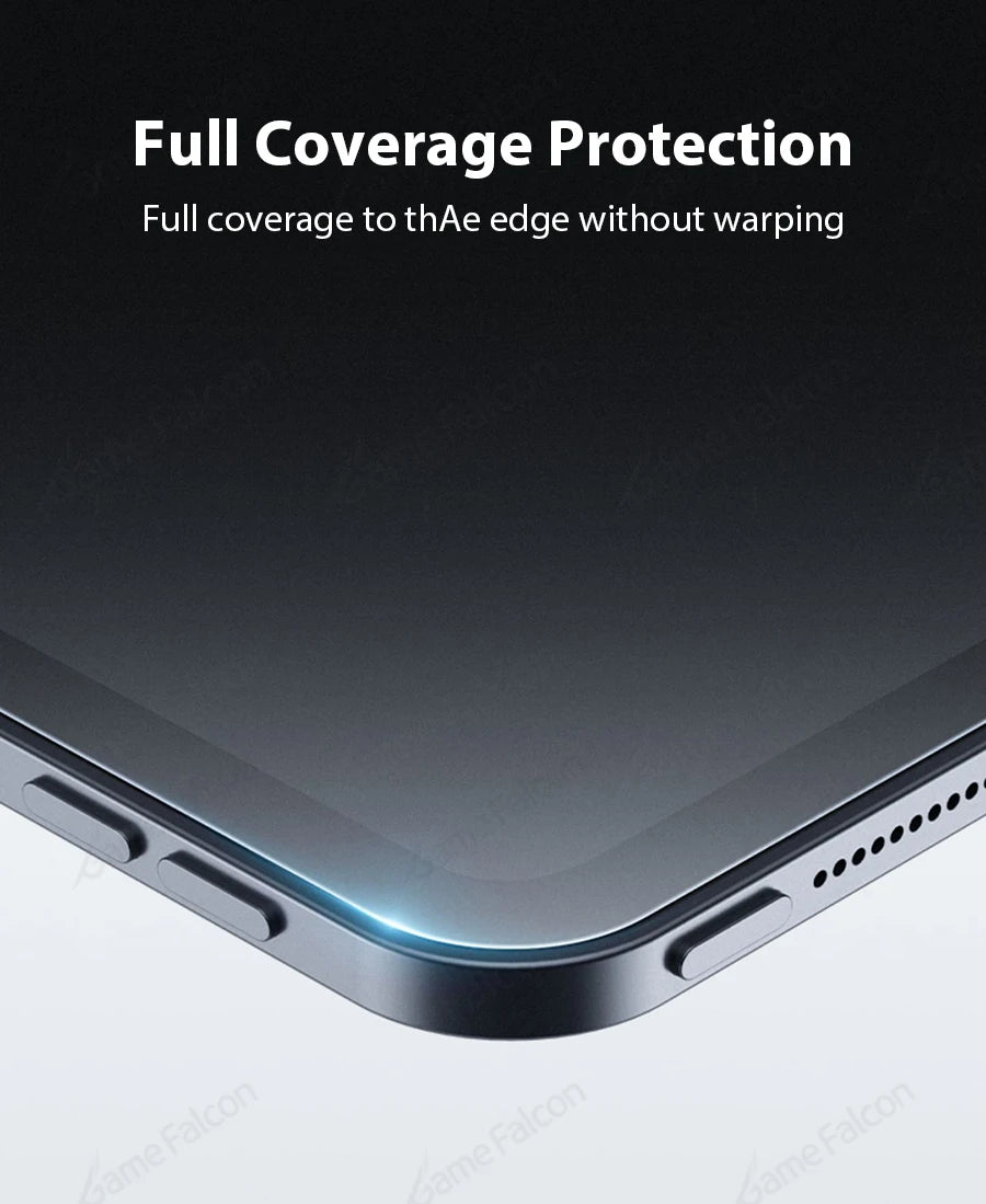 For iPad 10 9 9th 10th Generation 10.9 Pro 13 11 M4 M2 12.9 6th Paper Film Like Screen Protector Air 5 4 3 Mini 6 10.2 Paperfeel