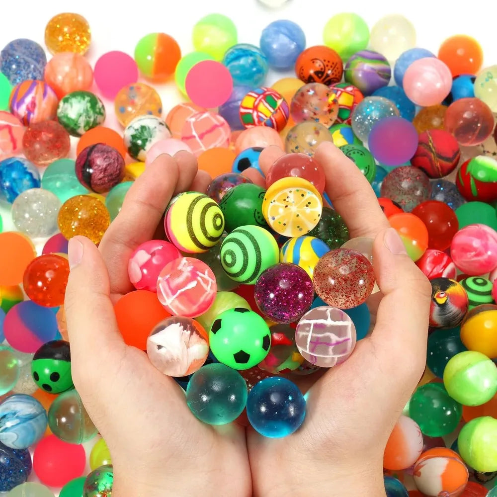 10/20/50PCS Bouncing Ball Toys Party Favors Birthday Gift Guest Doll Machine Accessory Children's Playground Water Buoyancy Ball
