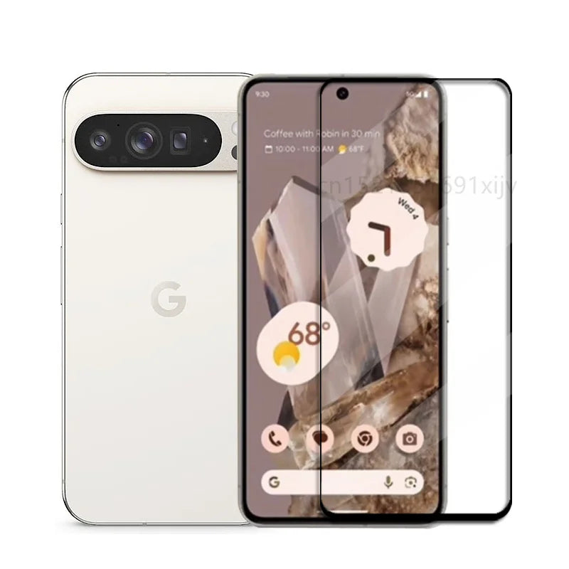 Full Cover Glass For Google Pixel 9 Pro Tempered Glass For Google Pixel 9 Pro XL Screen Protector HD Phone Lens Film Pixel 9 Pro