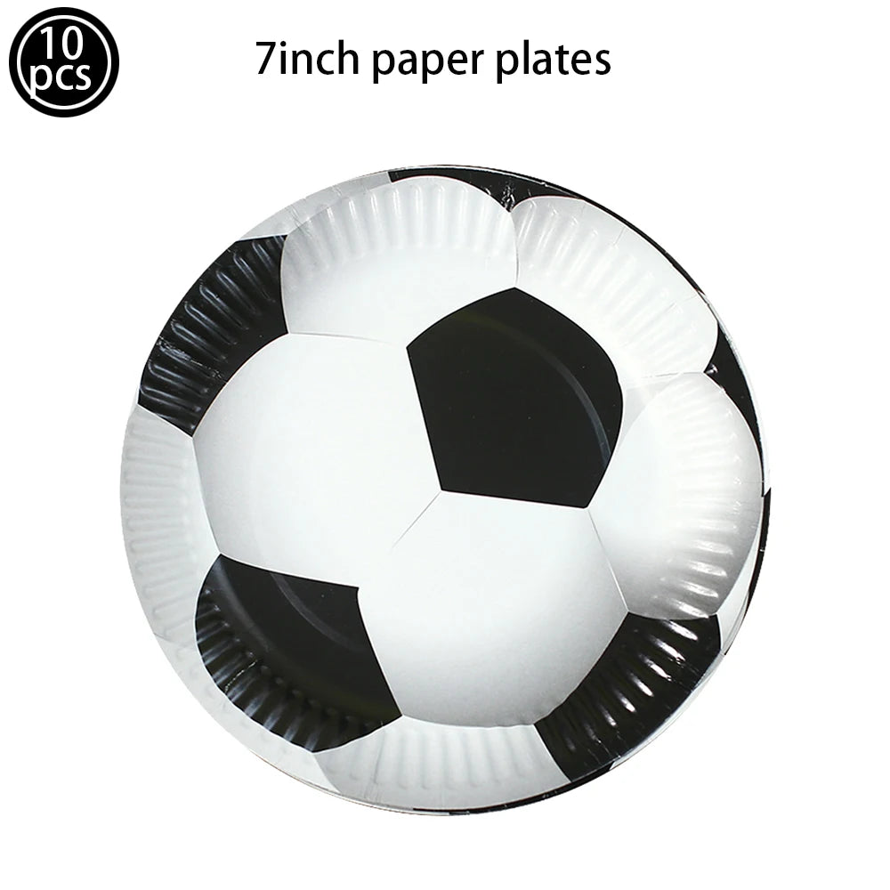 Soccer Theme Tablecloths Football Birthday Party Decorations Soccer Rectangular Plastic Table Cover Perfect for Game Day Parties