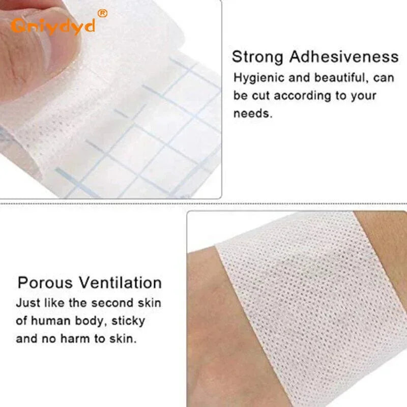 10M Non-woven Roll Tape Plaster Patch Adhesive Dressing Medical Fixed Bandage Breathable sticky wound dressing medical non-woven