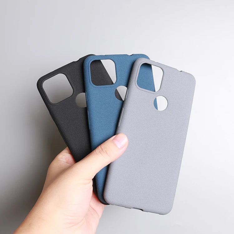 for Google Pixel 9A 9 8A 8 7 Pro 7A 6A 6 XL 5A 4A Case Sand Matte Soft Silicon Full Protect Antifall Anti-slip Cover Shell Funda