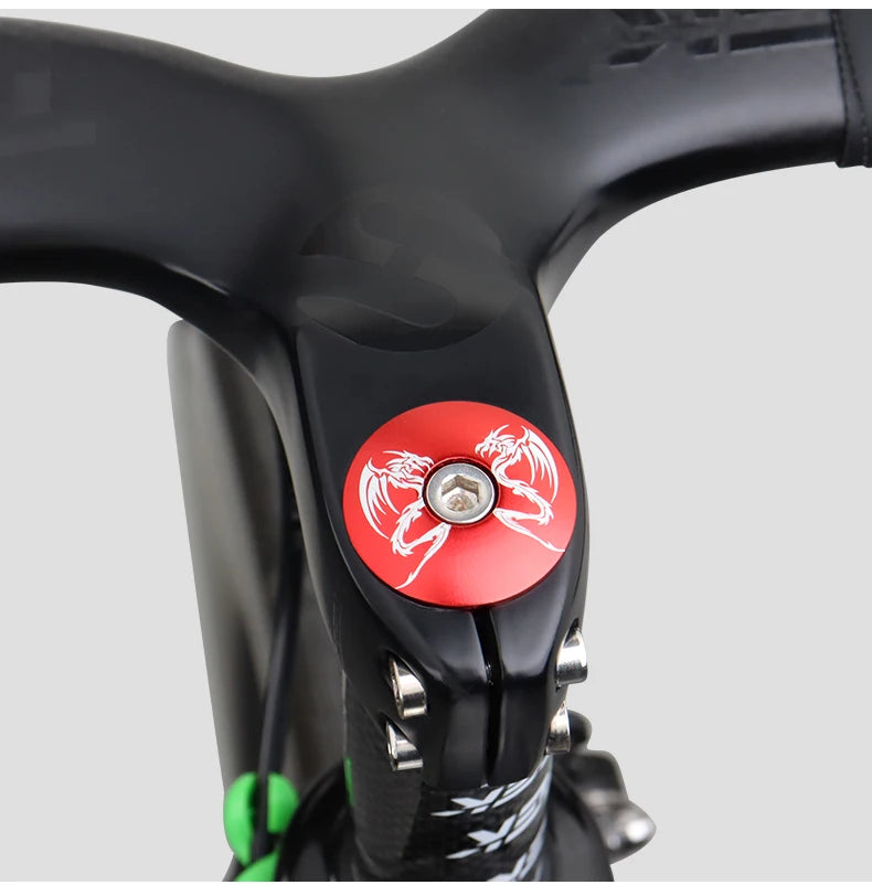 MUQZI Mountain Bike Headset Cover Aluminum Alloy Ultra-ligh Bowl Cover Road Bike Fixed Gear Folding Parts Headset top Cap