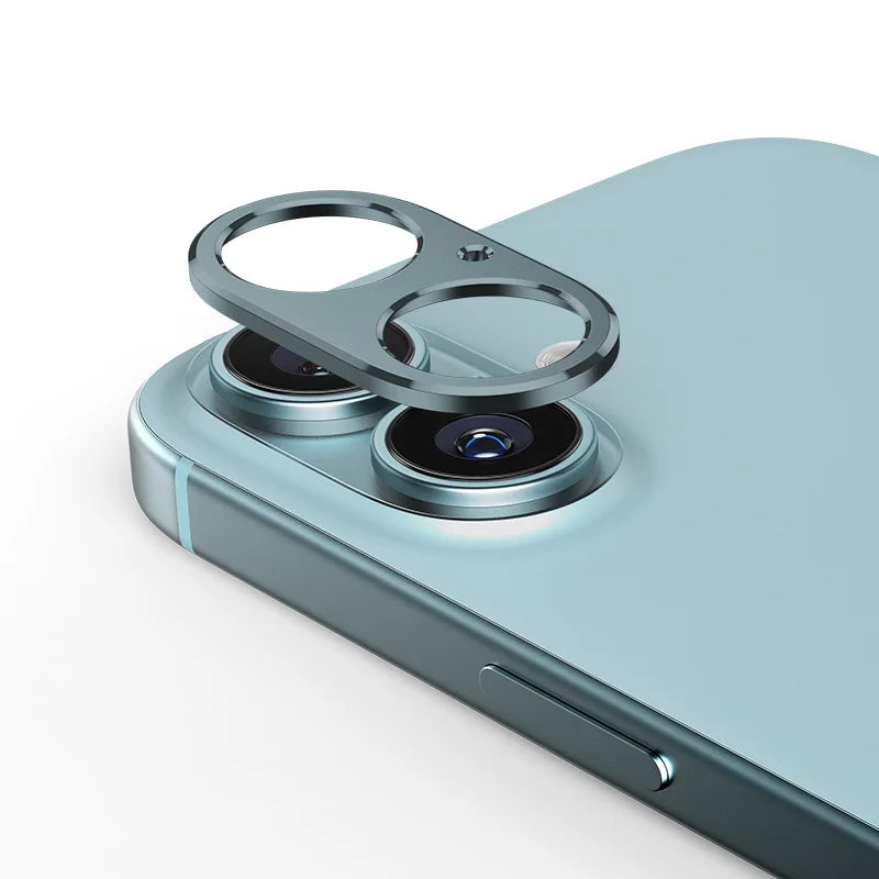 Camera Metal Protector For iPhone 16 / 16Plus Back Lens Cap Case Anti-fall Covers Original Color 2024 New
