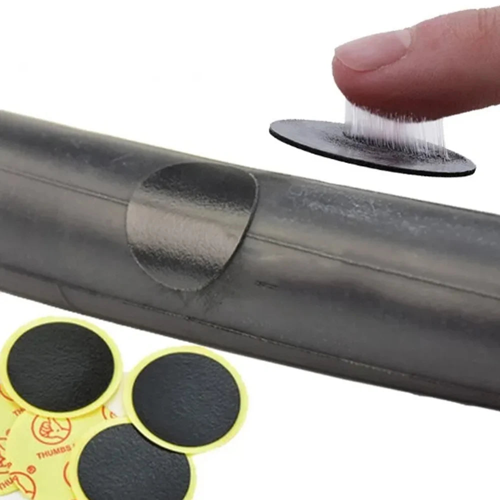 50/30/20/10PCS Bicycle Glue-free Tire Patches Tool Quick Repairing Tyre Protection Patch Adhesive Quick Drying Bike Accessories