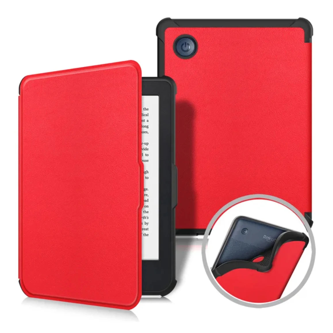 For Kobo Clara BW / Clara Colour 2024 Case 6 inch Auto Wake Sleep PU Leather Cover Soft Magnetic Ereader Hoesje N365 N367 Funda