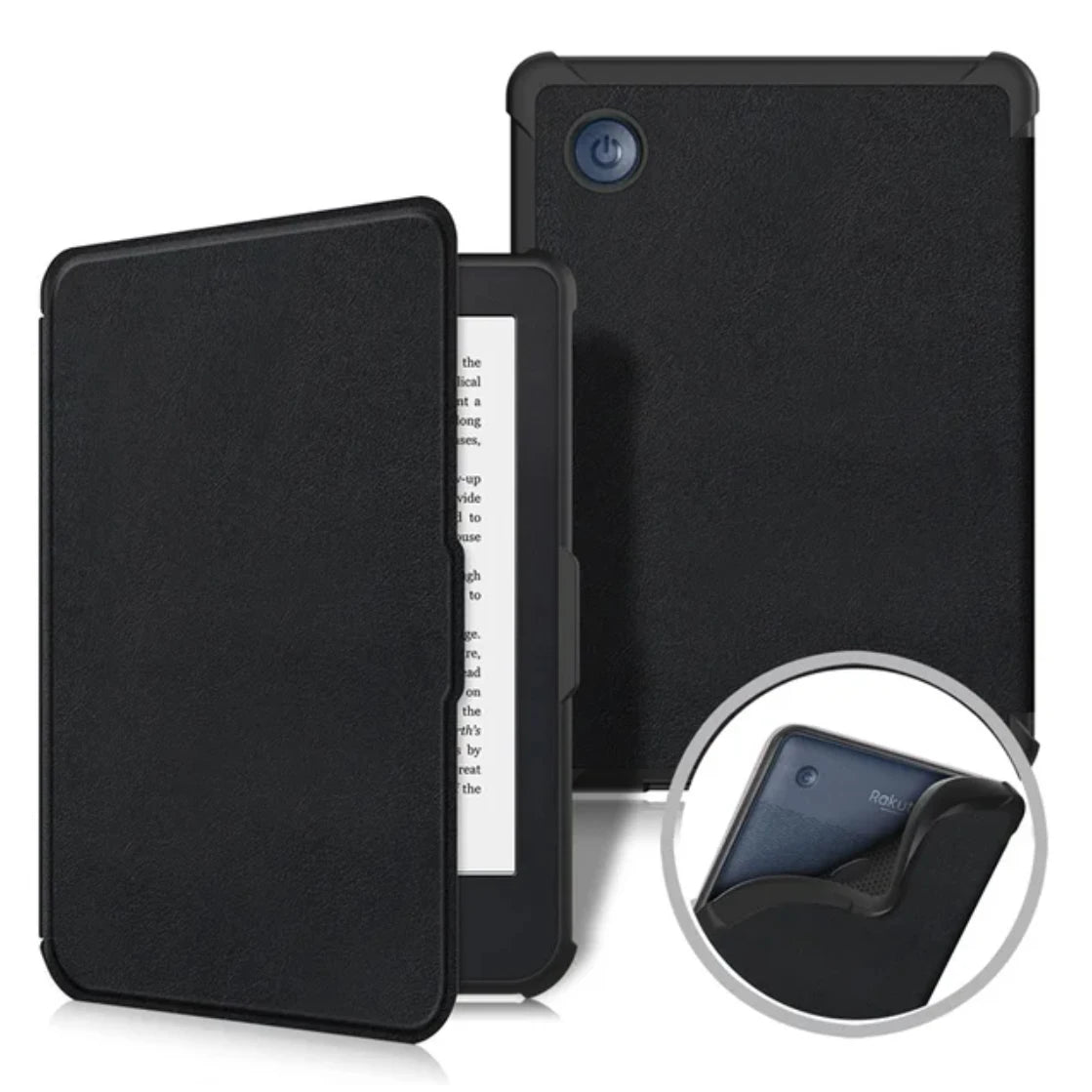 For Kobo Clara BW / Clara Colour 2024 Case 6 inch Auto Wake Sleep PU Leather Cover Soft Magnetic Ereader Hoesje N365 N367 Funda
