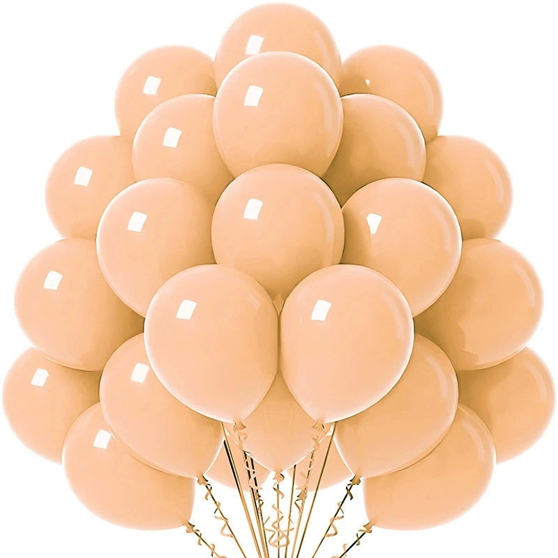 10-100Pcs Pearl Latex Balloon White Pink Blue Helium Ball Wedding Adult Birthday Party Decoration Baby Shower Globos