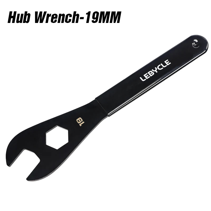 LEBYCLE MTB Bicycle Hub Cone Wrench 13 14 15 16 17 18 19 20mm Open Hub Wrench Road Bike Wheel Pedal Repair Tool