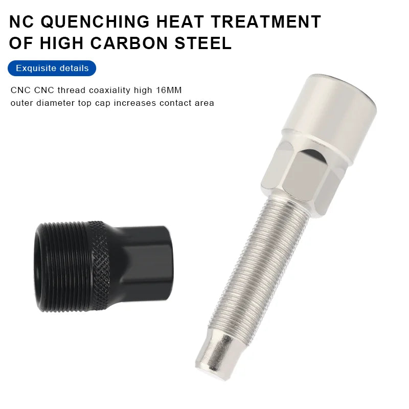 Bicycle Bottom Bracket Removal Socket Cycling Crank Pedal Puller Remover Repair Extractor Bike Universal Removing Tools Parts