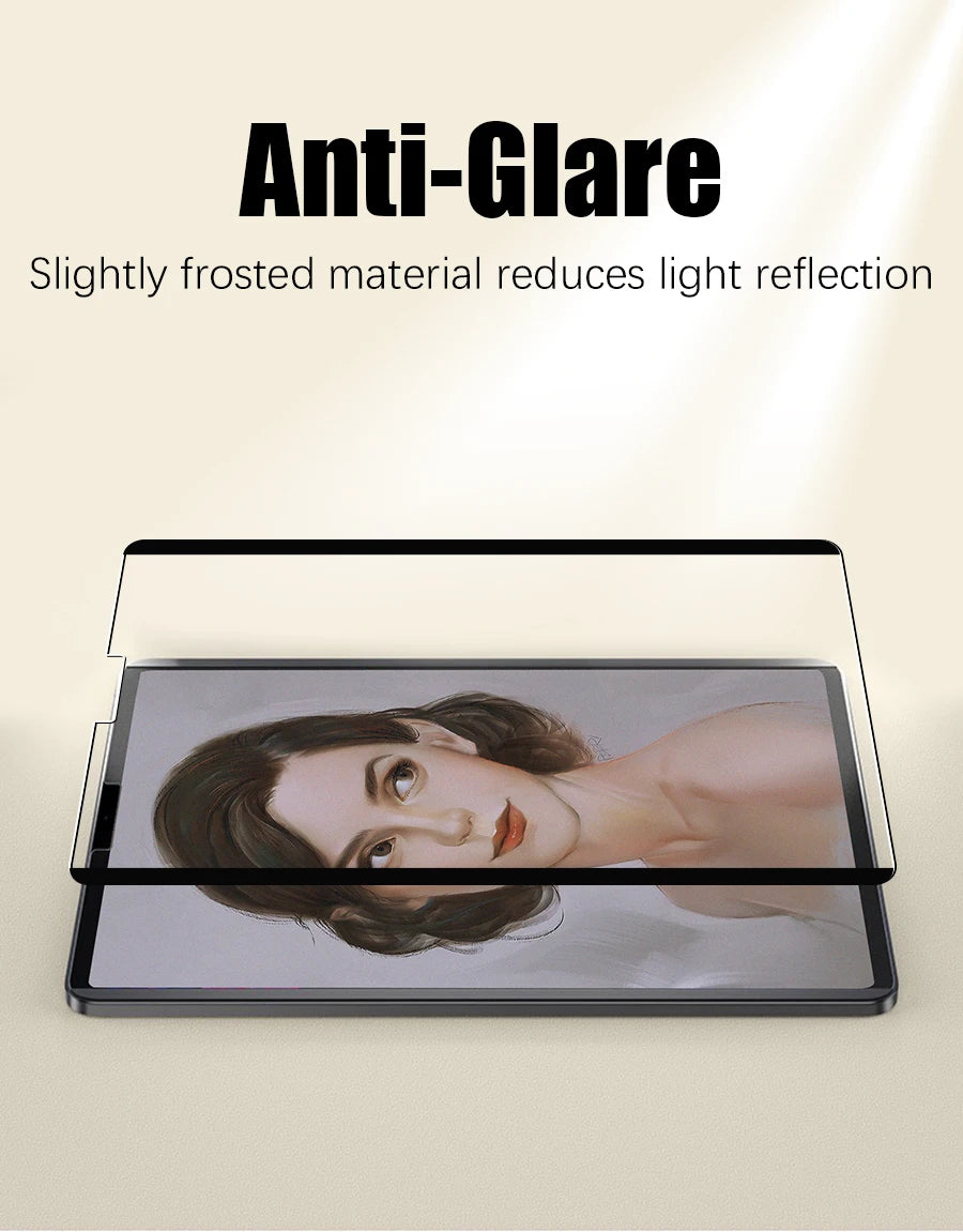Like Paper Film For Ipad Pro 13 11 2024 12.9 10 9 10th 9th Generation 10.2 Screen Protector On Ipad Air 5 4 2 3 Mini 6 Magnetic