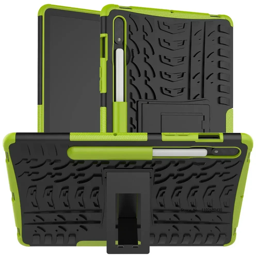 Armor Kickstand Case for Samsung Galaxy Tab S9 A9 Plus 11 12.4 S8 S7 FE A8 10.5 A7 Lite S6 Lite 10.4 Tablet Cover SM-X810 Funda
