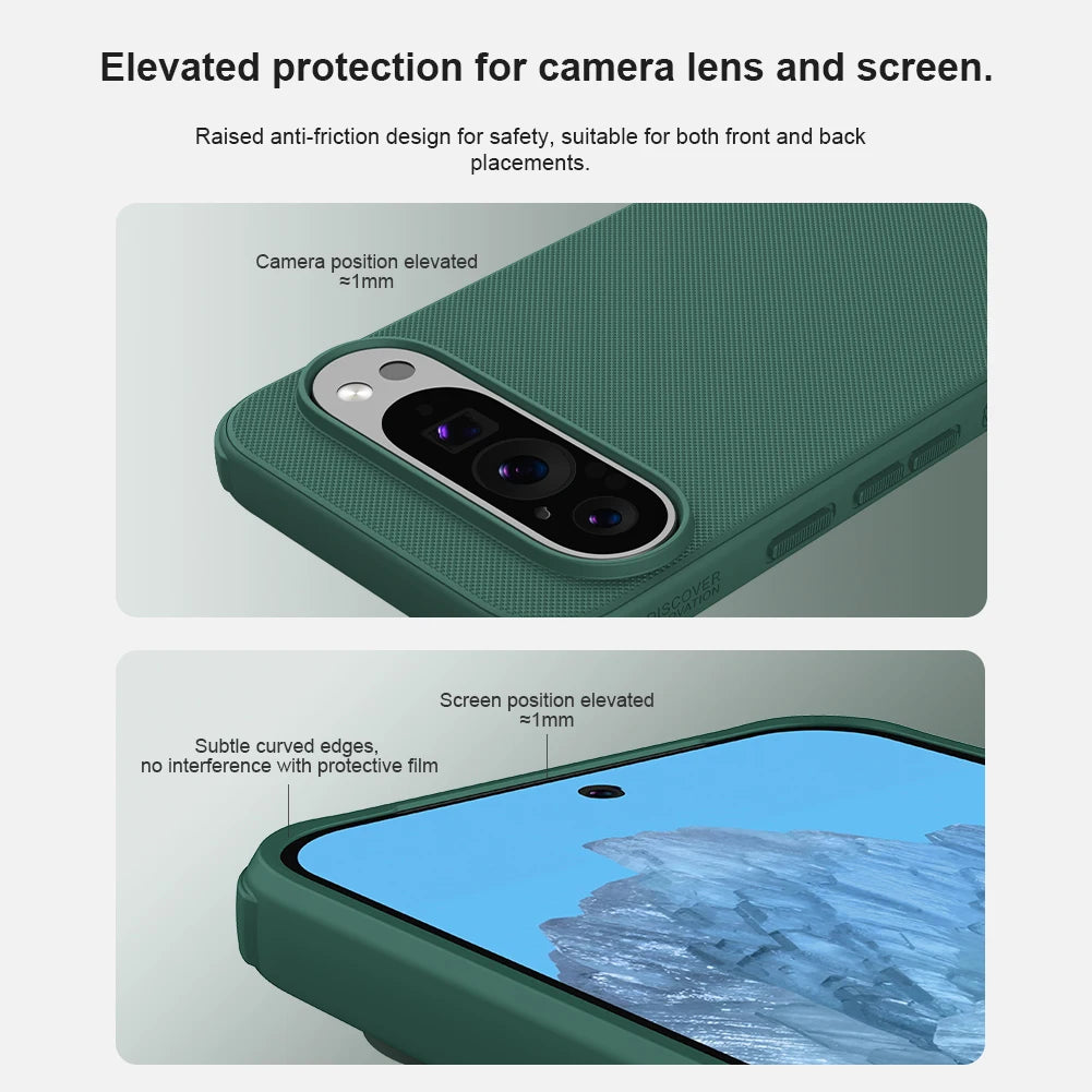 Nillkin for Google Pixel 9 Pro XL / 9 Pro / 9 5G Case Frosted Pro Magnetic Adapt Magsafe Matte full Back Cover