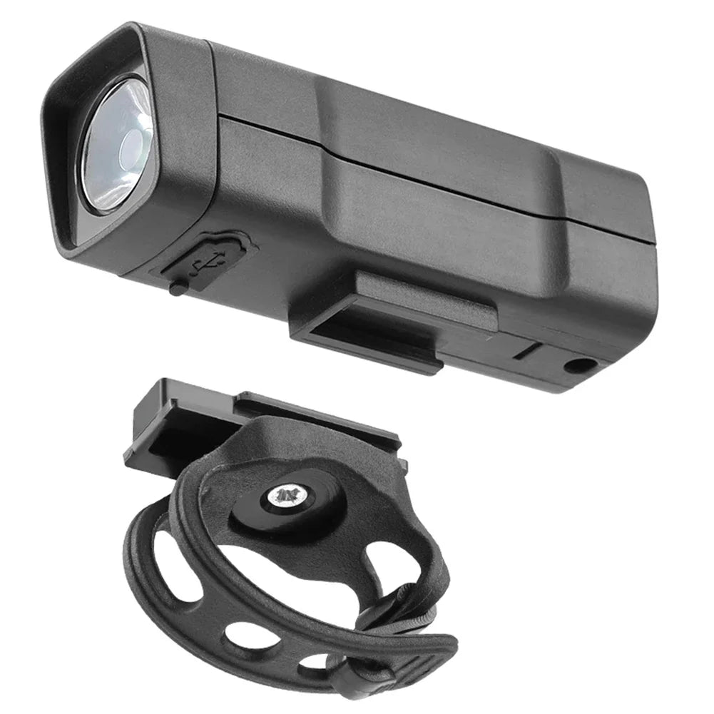 Bright Bicycle Light T6 LED Front USB Rechargeable MTB Mountain Bicycle Lamp 100LM Bike Headlight Flashlight Cycling Scooter