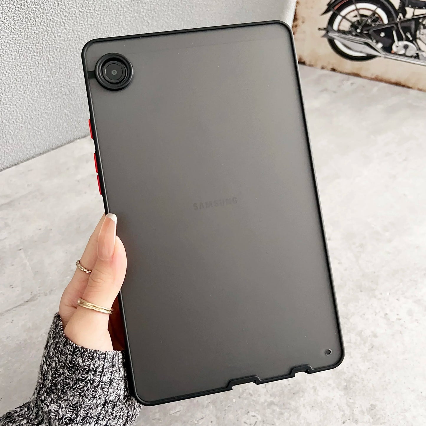 Matte Case For Samsung Galaxy Tab A9 Plus X210 S6 Lite 2024 P620 S7 FE S8 S9 S10 Plus X810 A8 10.5 A7 Lite Tablet back Cover