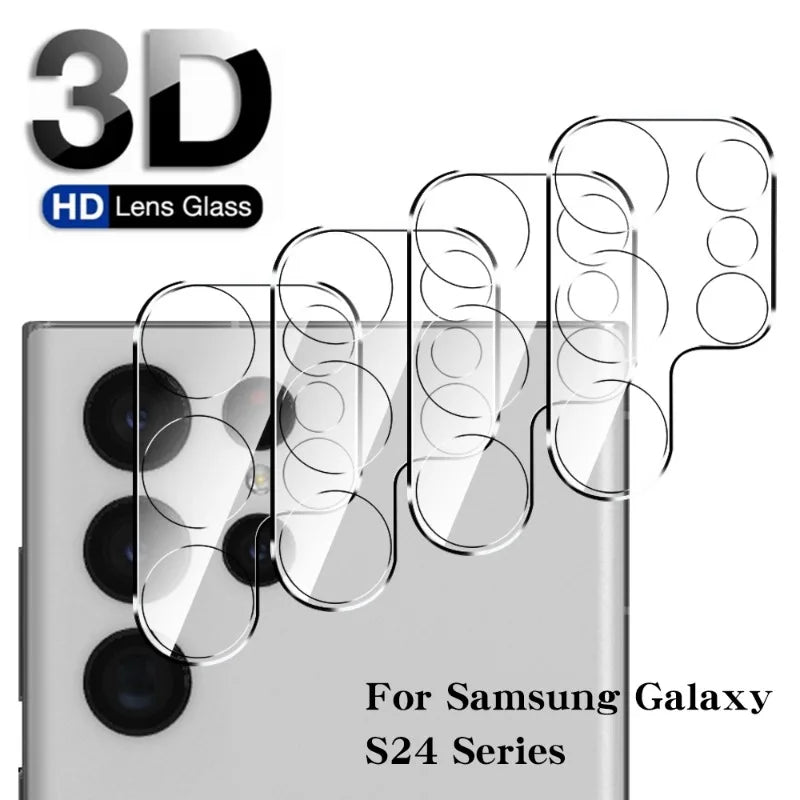Tempered Glass for Samsung Galaxy S24 S25 Plus Ultra Camera Lens Protector Ultra Thin Anti-scatch Lens Cover for Samsung S24 S25