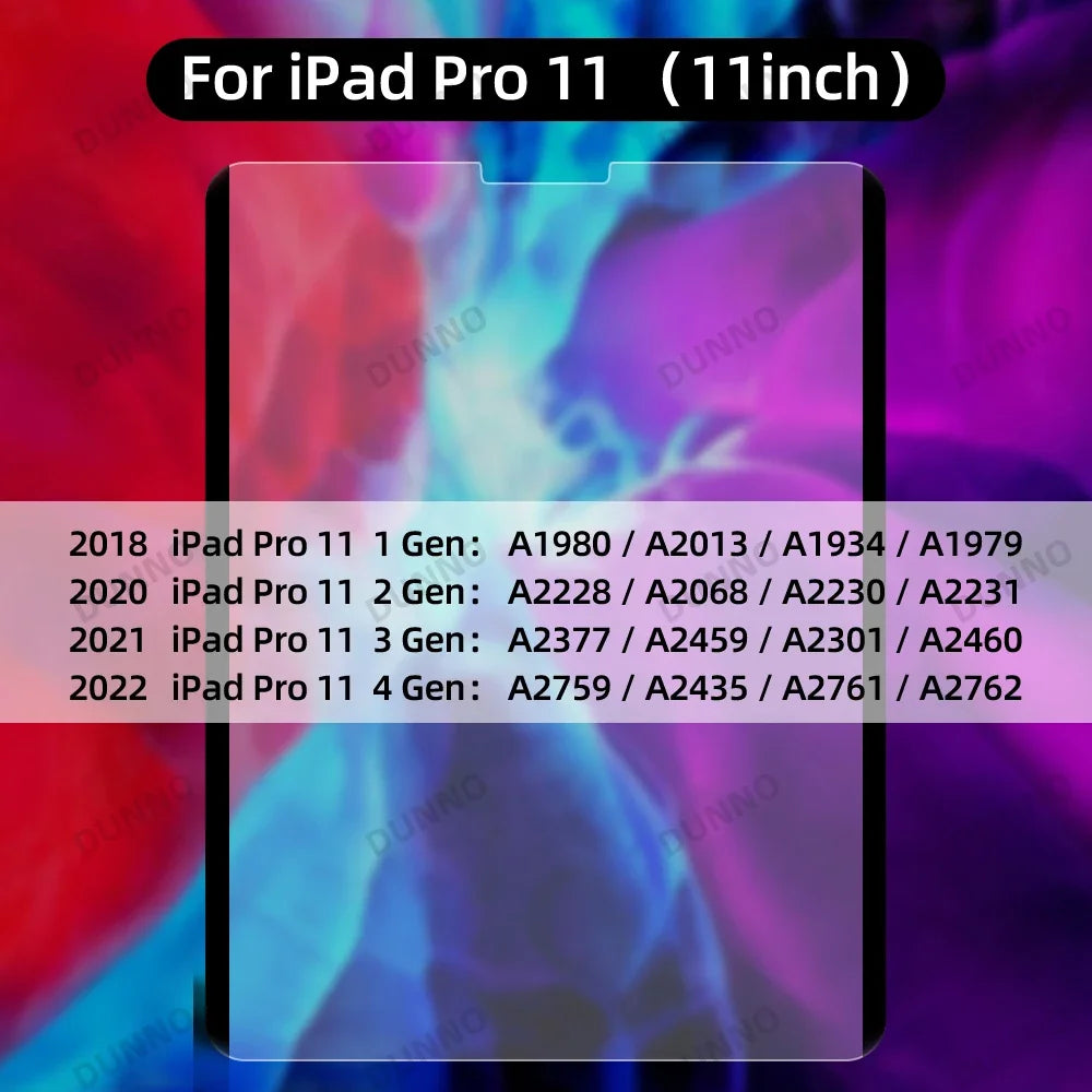 For 2024 iPad Air 11/13 M2 Magnetic Paper Feel Film for iPad Pro12.9 10th Air iPad 10.2 7th 8th 9th mini 4 5 6 Screen Protector