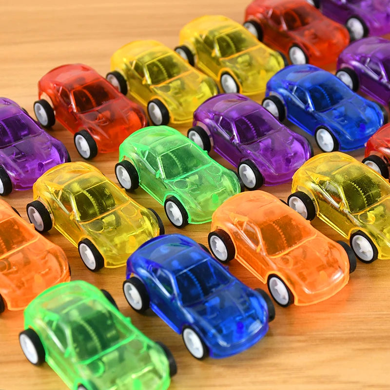 12/30Pcs Pull Back Racer Car Kids Birthday Party Favors Gifts for Guests Pinata Filler Mini Vehicle Model Toys Classroom Prize