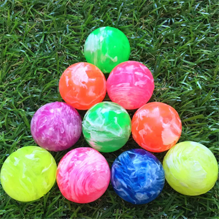 10/20/50PCS Bouncing Ball Toys Party Favors Birthday Gift Guest Doll Machine Accessory Children's Playground Water Buoyancy Ball